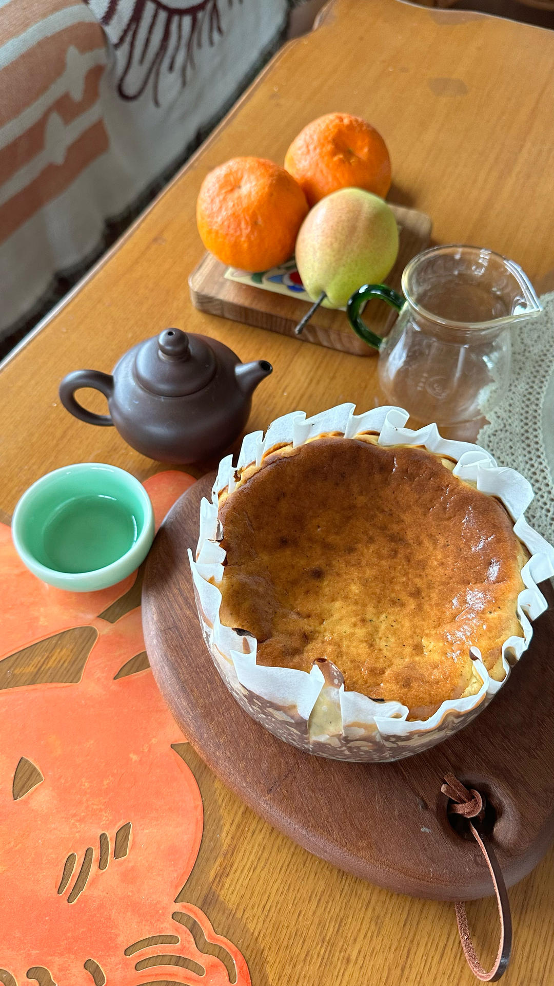 一口大满足🧈伯爵红茶️巴斯克芝士蛋糕️，醇香丝滑！不会让你失望的配方！