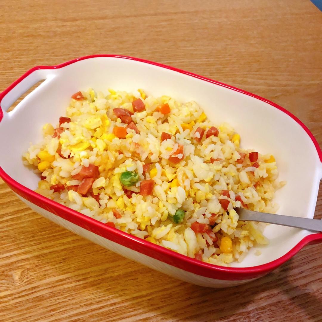 黄金蛋炒饭 完美金包银 剩米饭最Bigger的处理方法