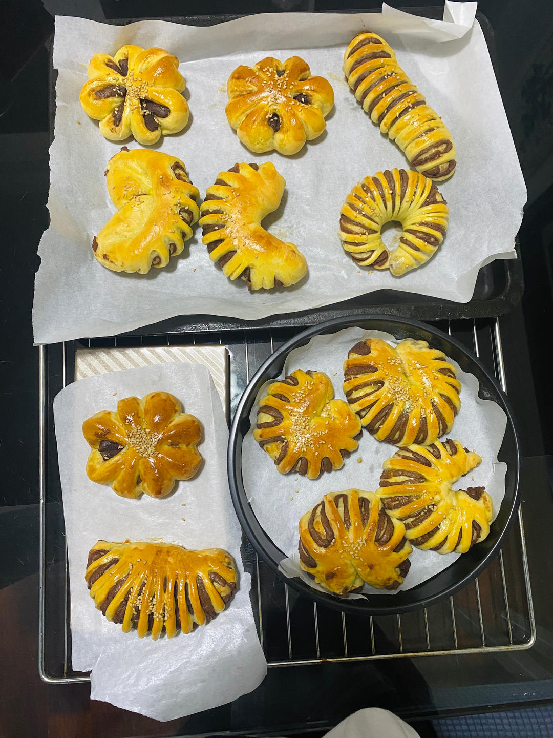 迷你豆沙吐司｜红豆面包｜一口一个