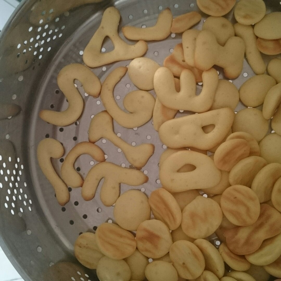给宝宝的蛋香小饼干
