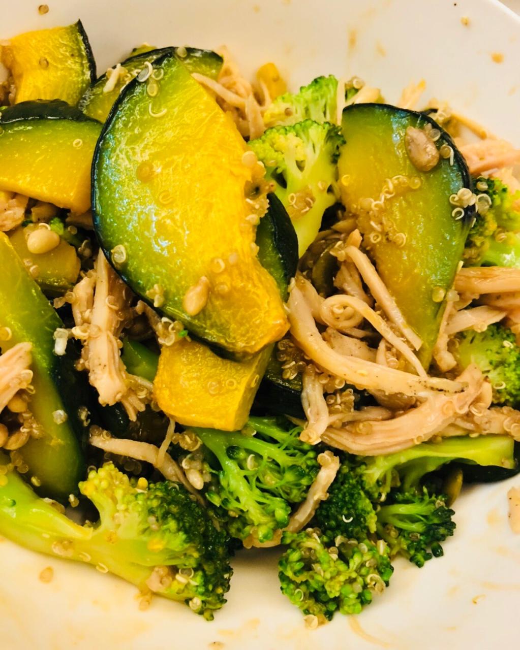 香烤南瓜藜麦沙拉【食材包操作说明】