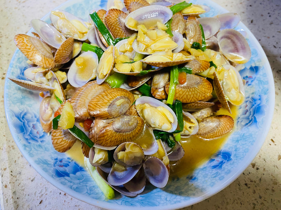5分钟快手菜❗️秒杀路边摊爆炒花甲～好吃到爆