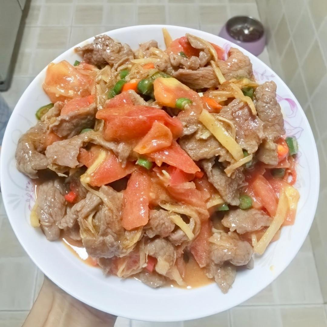番茄牛肉（孩子的最爱）