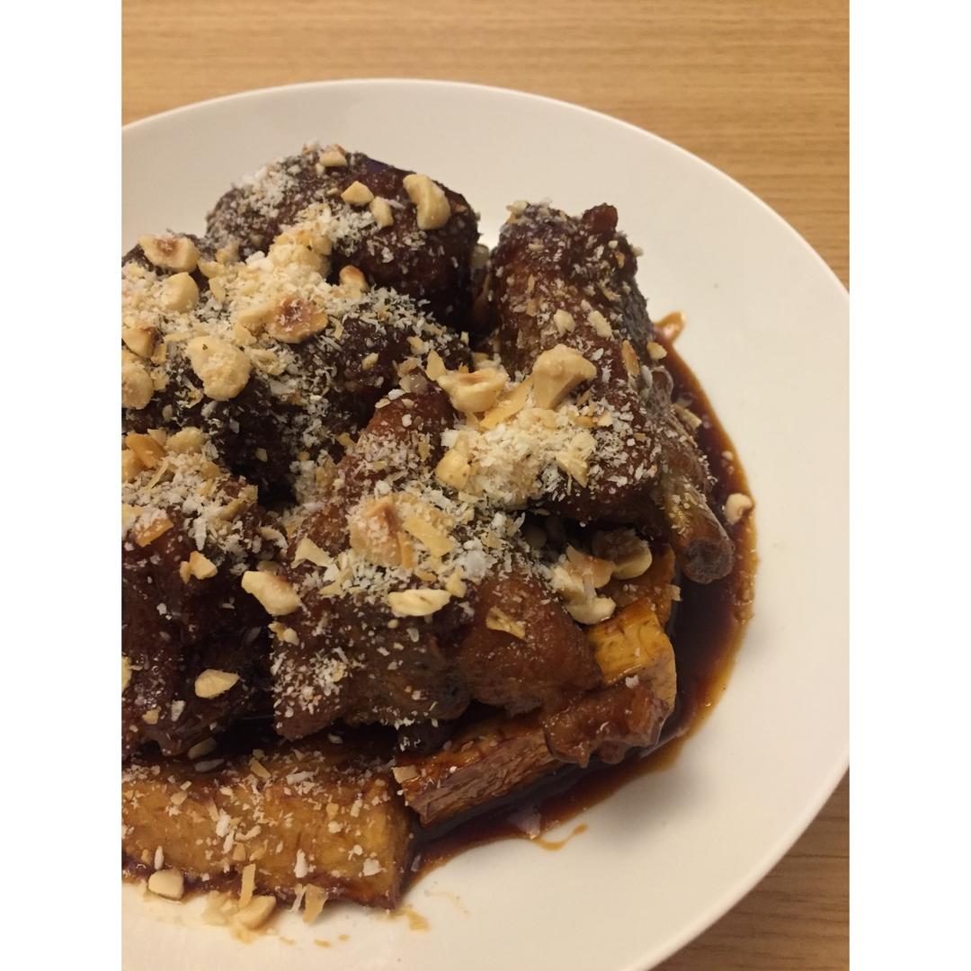 【食材包操作说明】椰香榛果咖啡排骨