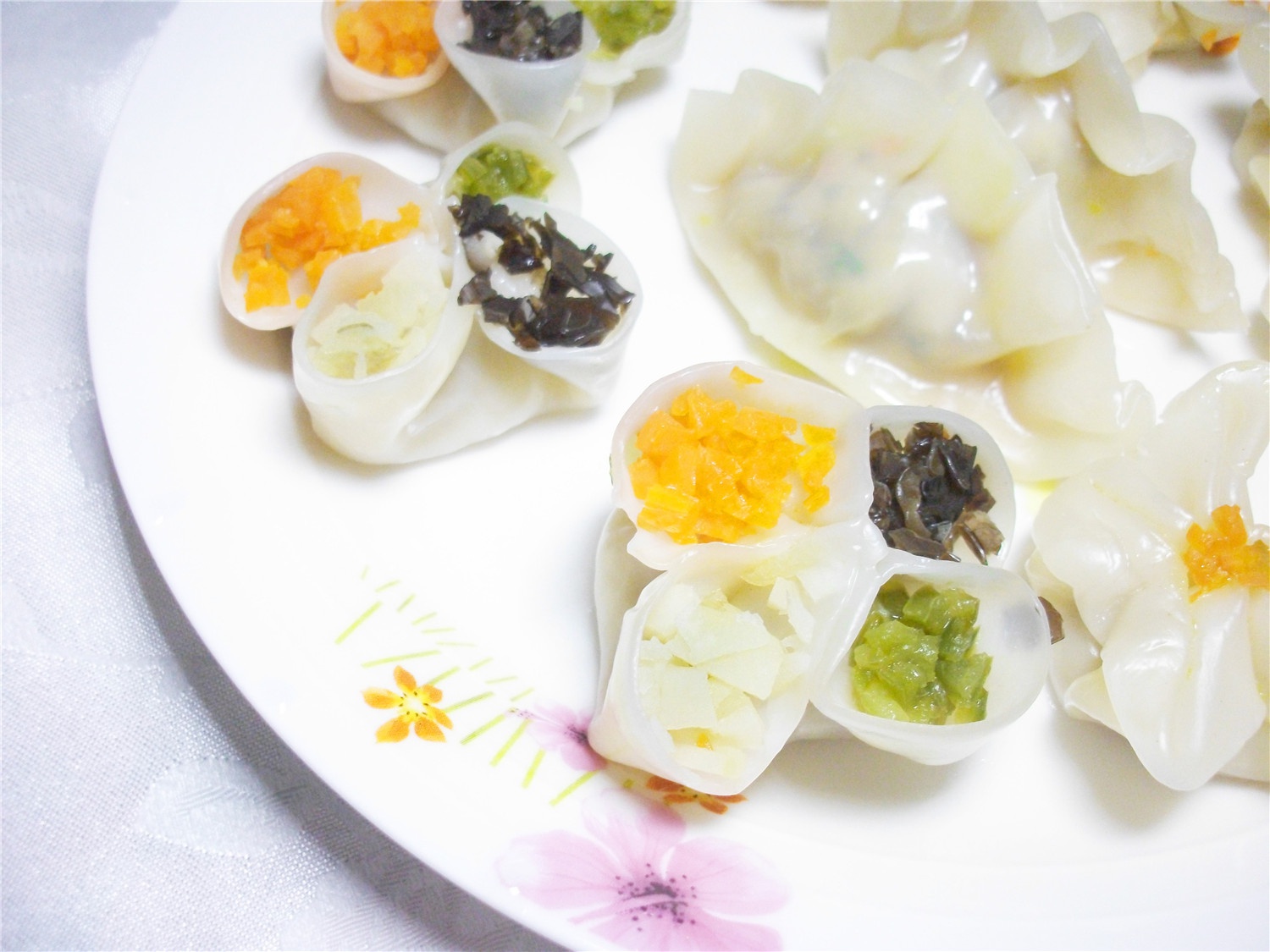 花式蒸饺
