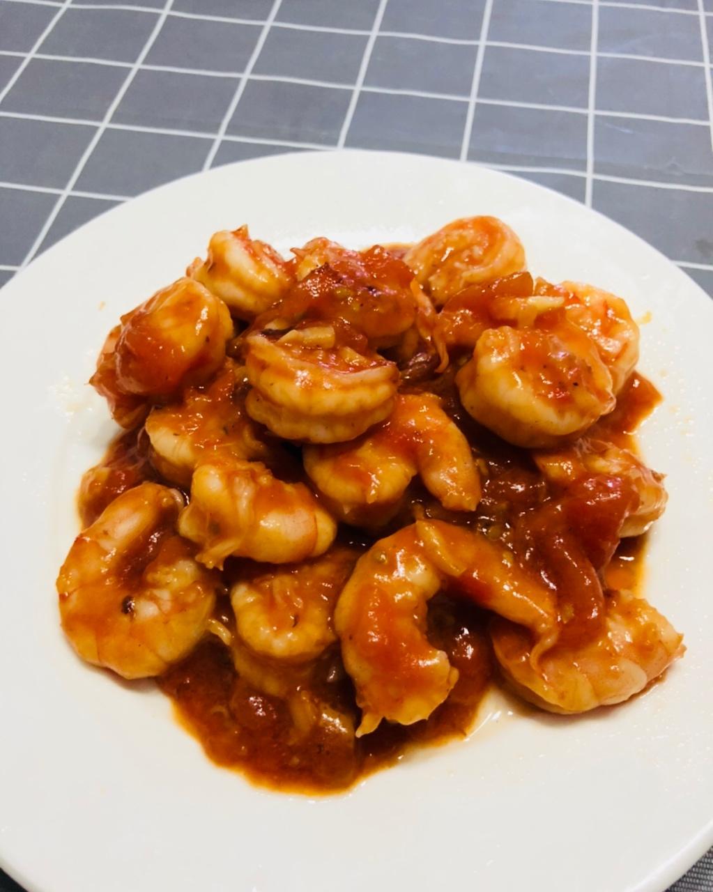 茄汁大虾