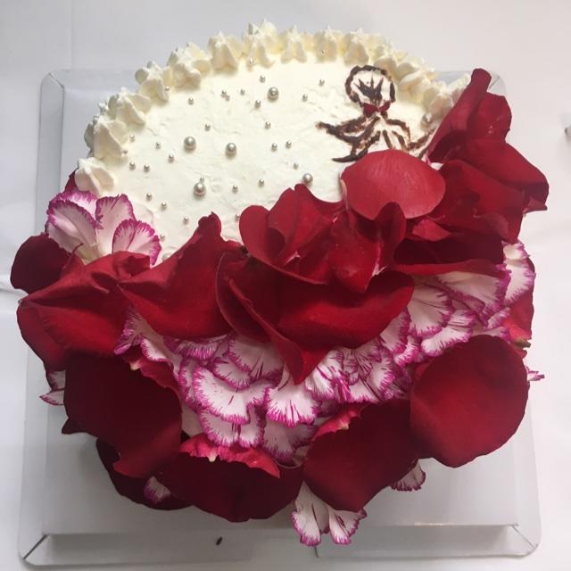 花瓣裙子蛋糕