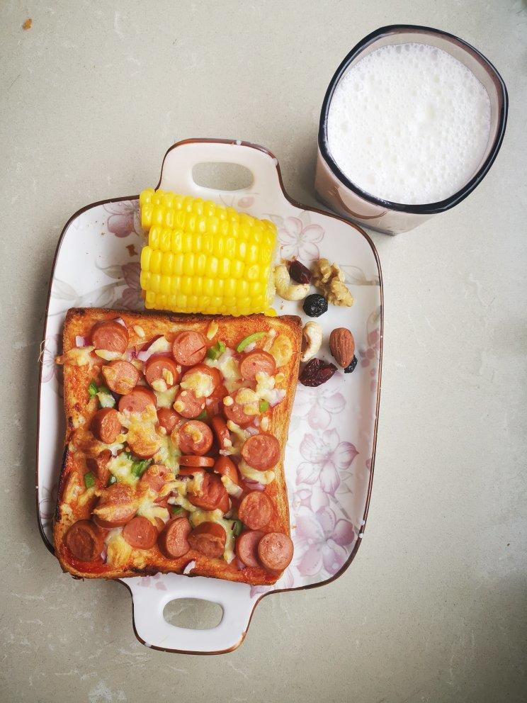 超好吃面包披萨🍕