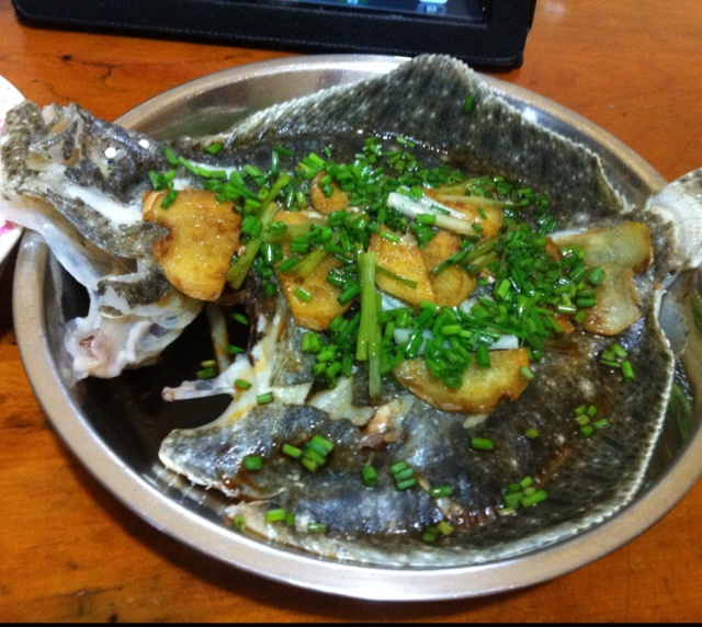 清蒸多宝鱼
