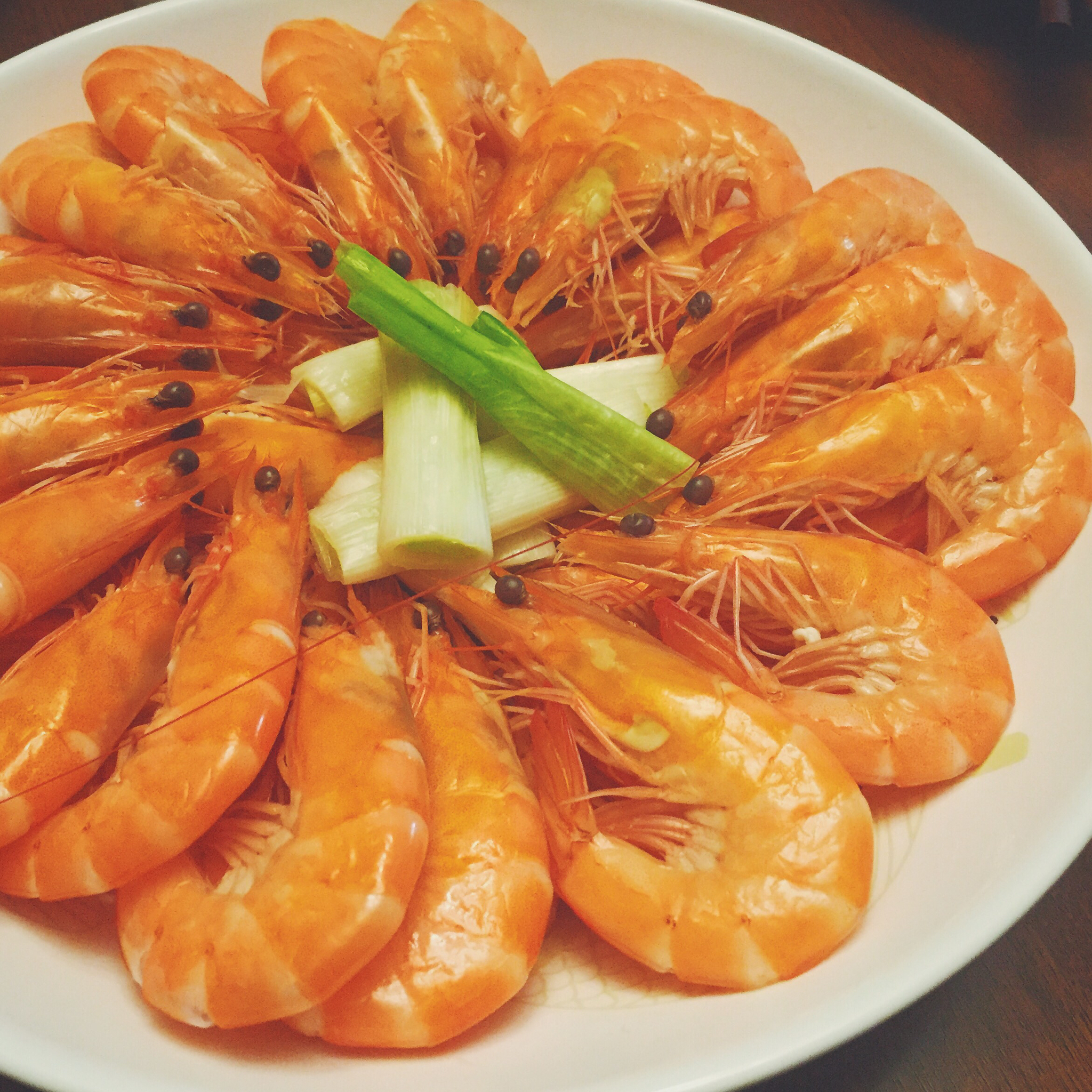 iiuiiu做的白灼虾