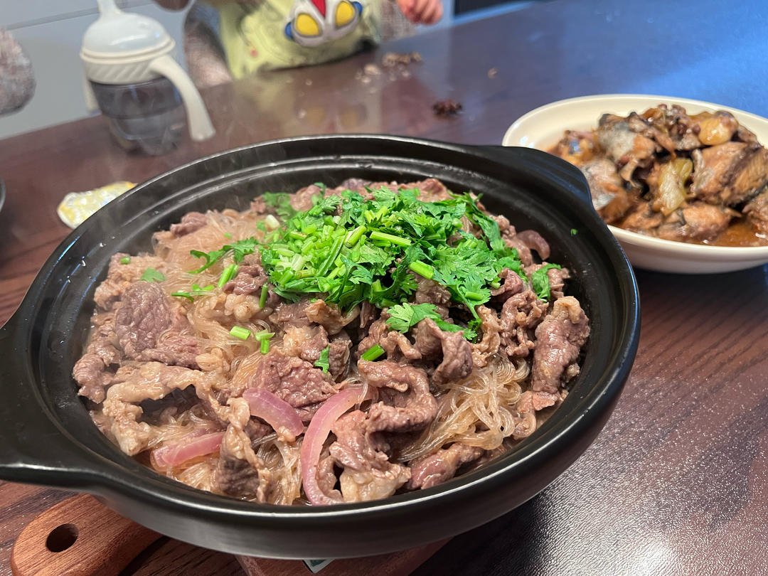 沙茶牛肉煲(潮汕味道)