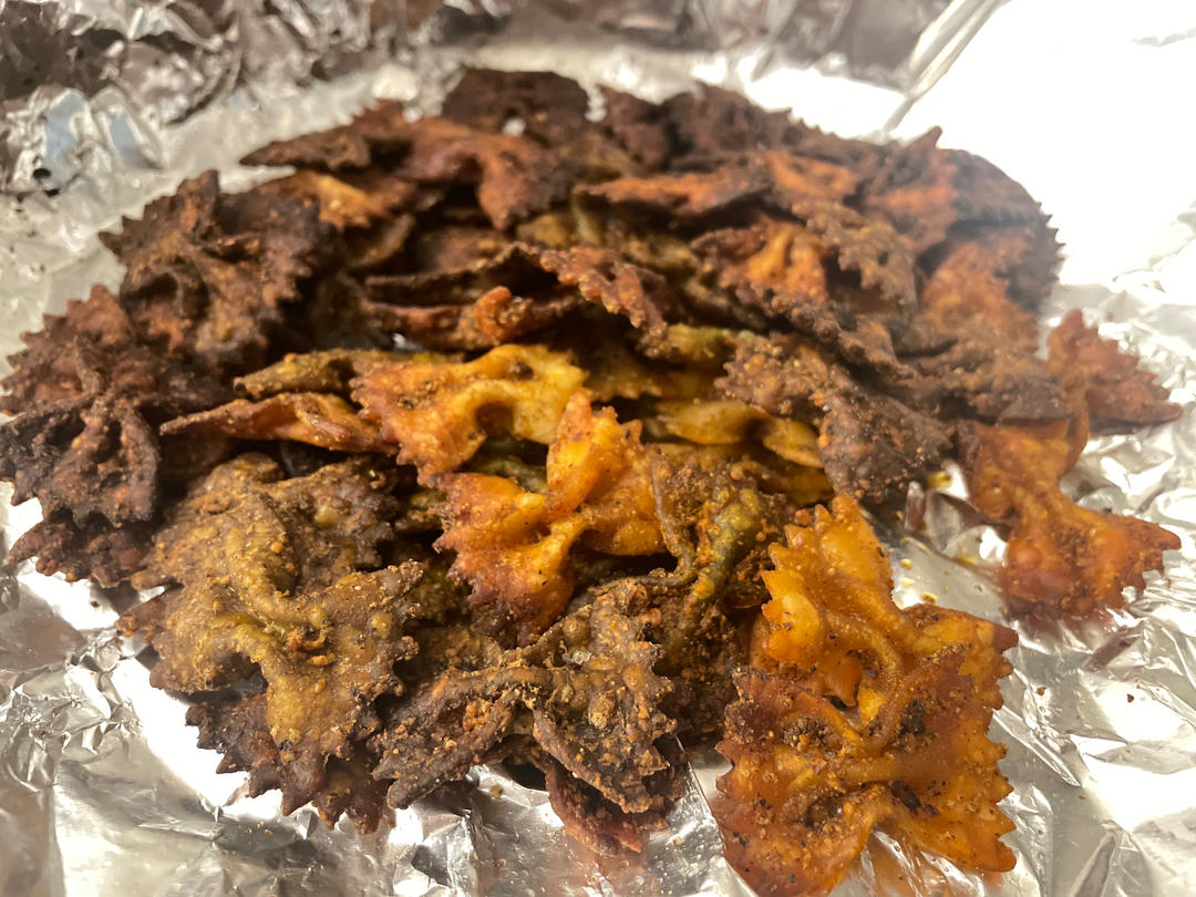 低卡创意小零食｜黑椒甜辣意面嘎嘣脆脆 #Heathysnacks#