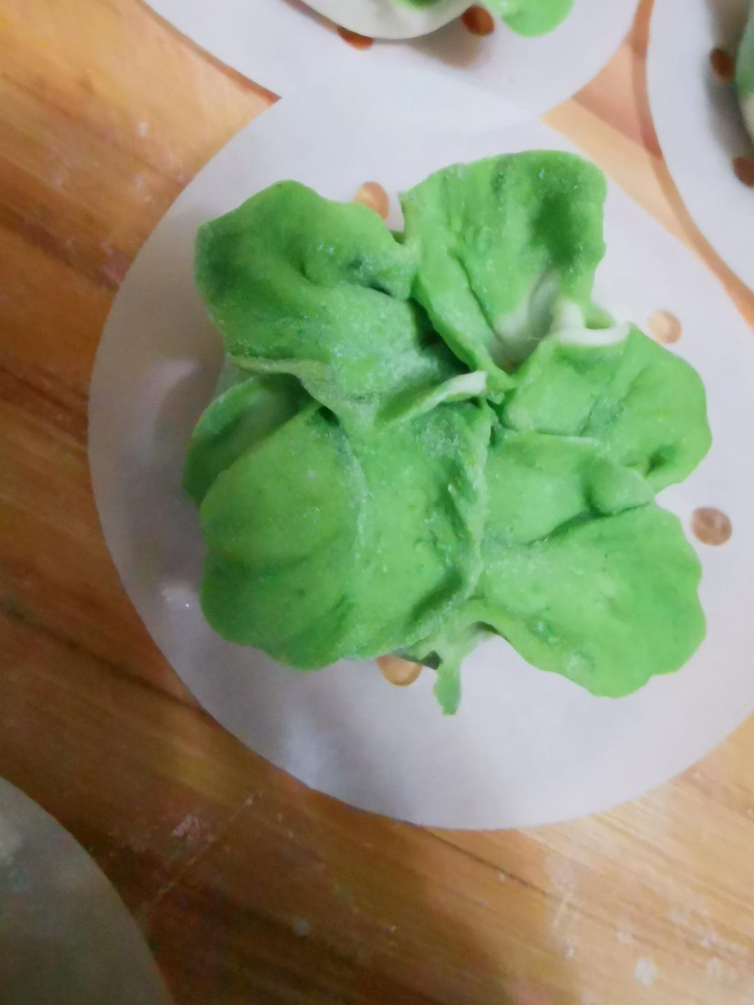 白菜（百财）蒸饺