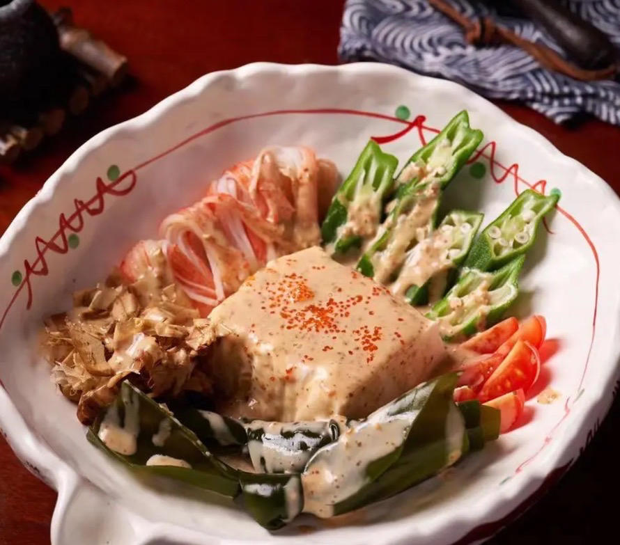 日式凉拌豆腐（冷や奴）