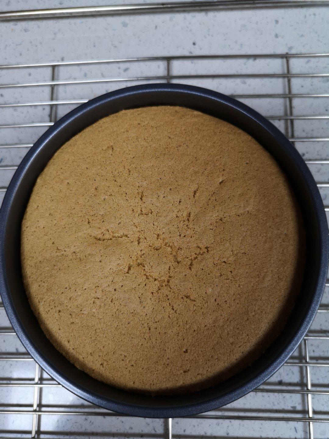 6寸戚风蛋糕（2蛋）