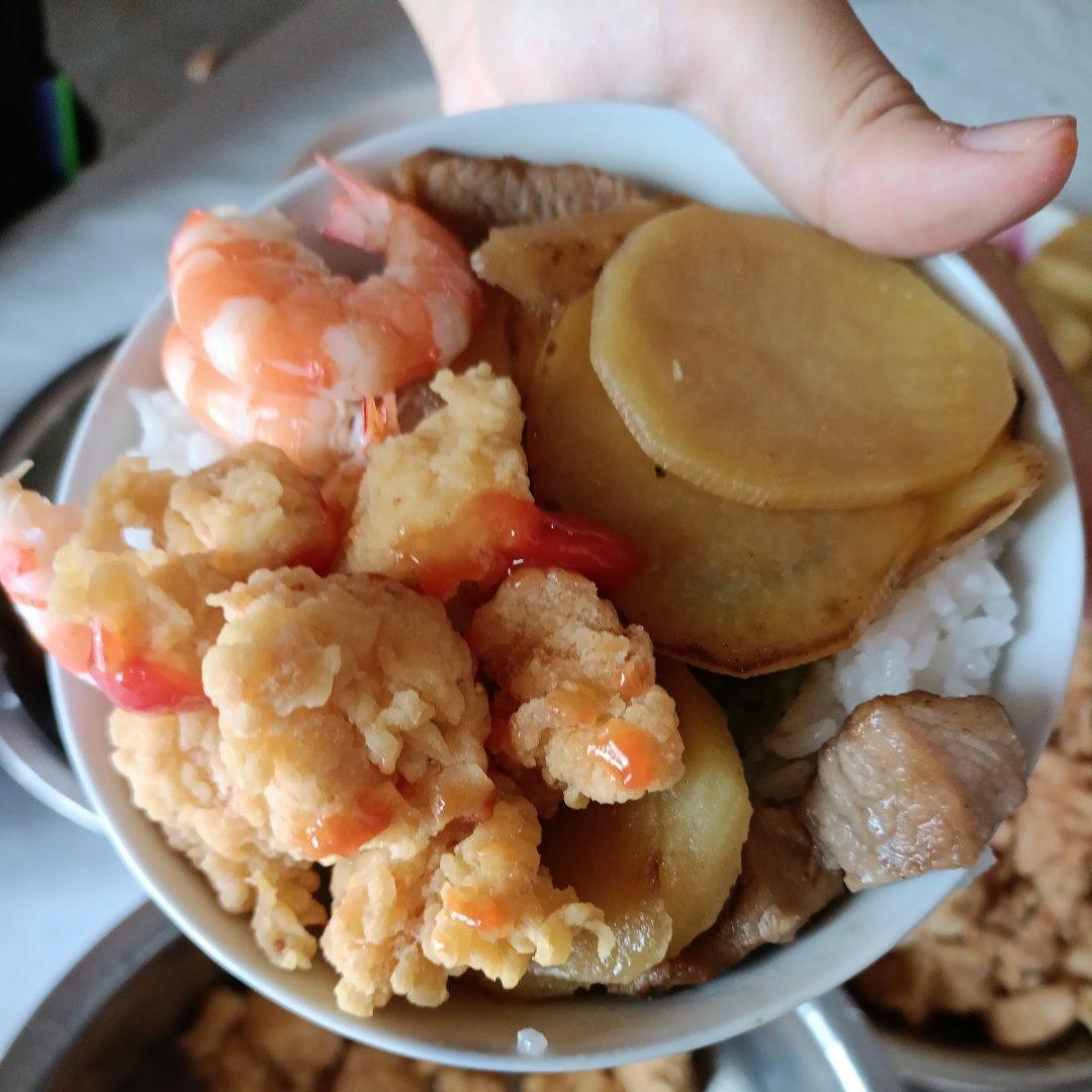 真正的鸡米花是不裹面包糠的（转）