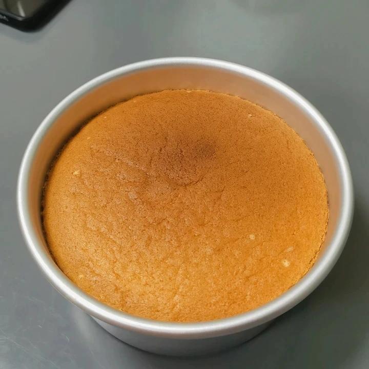 奶油蛋糕的戚风蛋糕坯（更新空气炸锅做法）