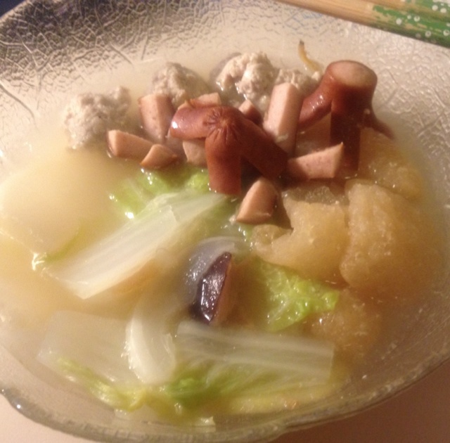 肉皮三鲜煲