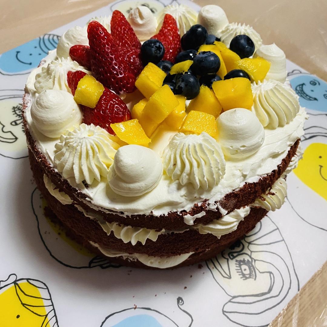 不会抹面也可以轻松搞定🎂红丝绒生日蛋糕