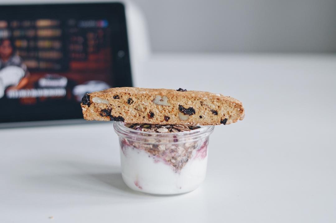 【健康零食】燕麦坚果意式脆饼