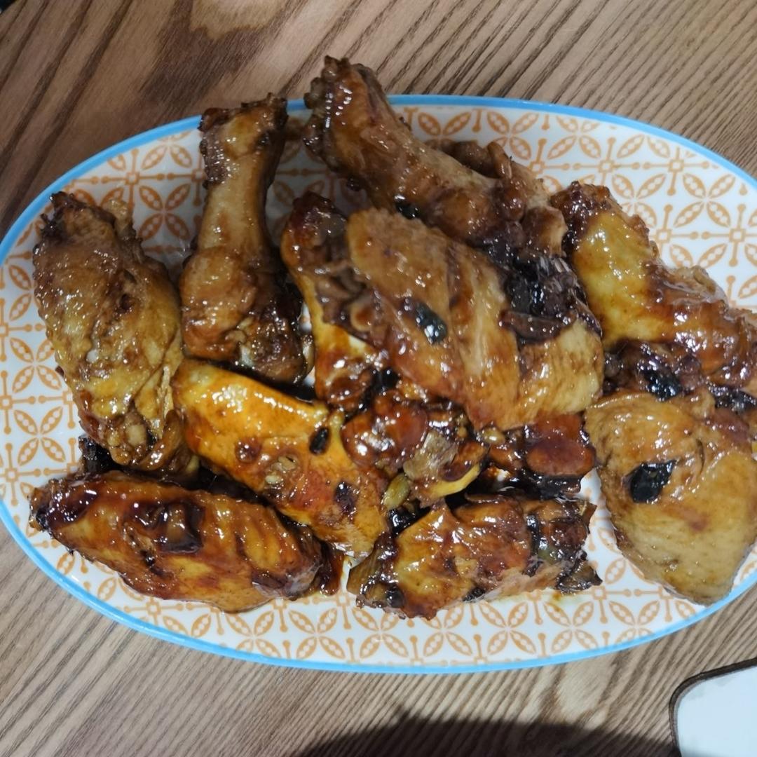 孩子爱吃简单的红烧鸡翅