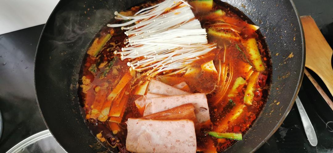 家庭版毛血旺