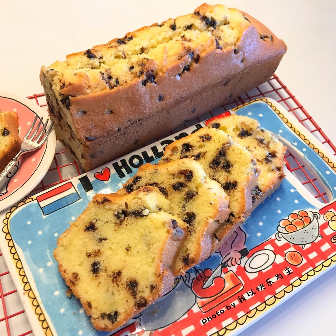 巧克力豆磅蛋糕