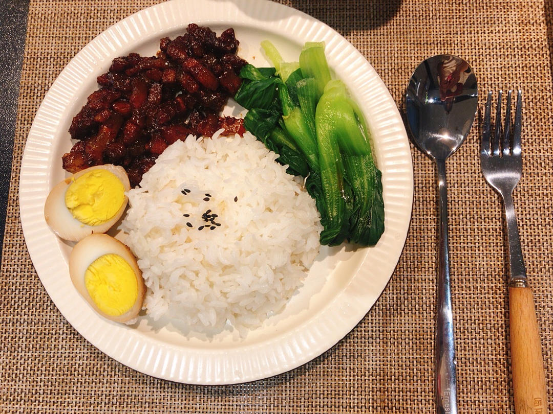 【台式卤肉饭】最地道的卤肉饭，4步就搞定！