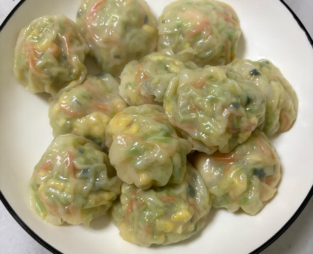 减脂西葫芦胡萝卜鸡蛋虾仁饺 减脂西葫芦胡萝卜鸡蛋虾仁饺