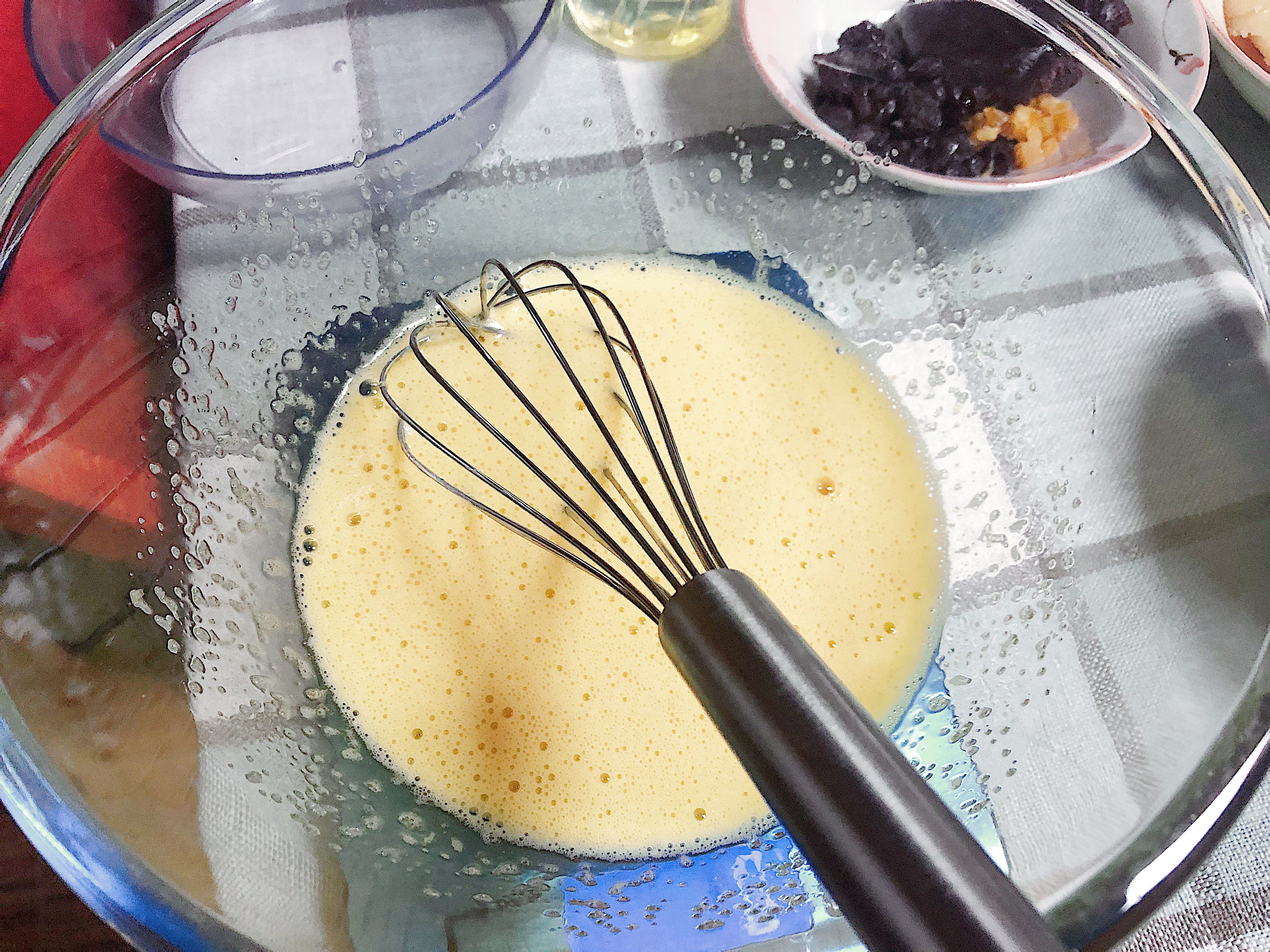 🌸无油樱花铜锣烧🌸正宗的日式配方~附赠方巾脆饼做法的做法 步骤3