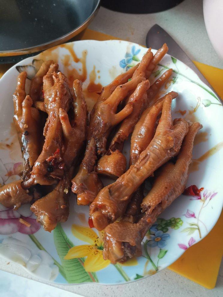 秘制红烧鸡爪