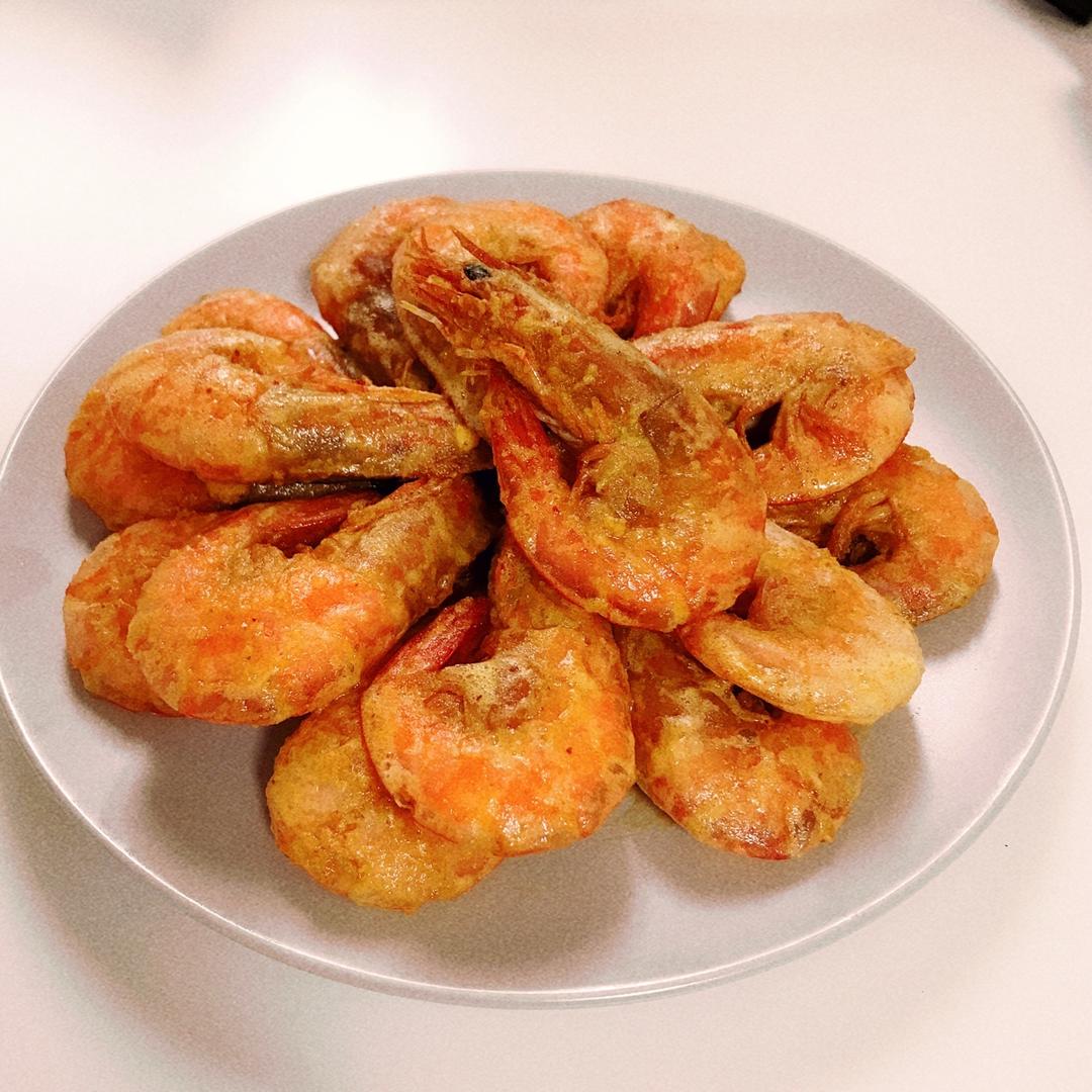 咸蛋黄焗虾