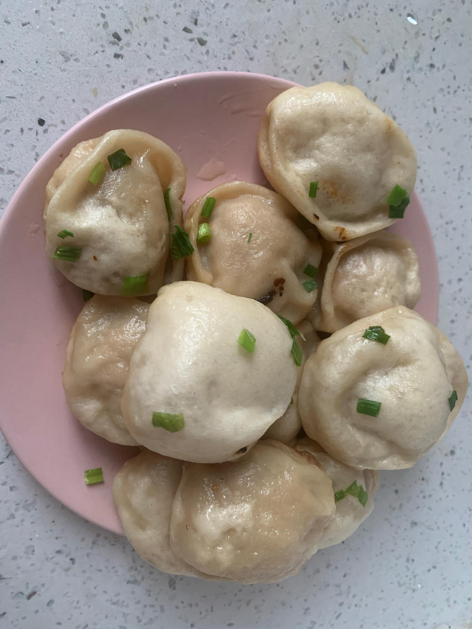 鲜虾猪肉生煎包（一定要看视频哟~）