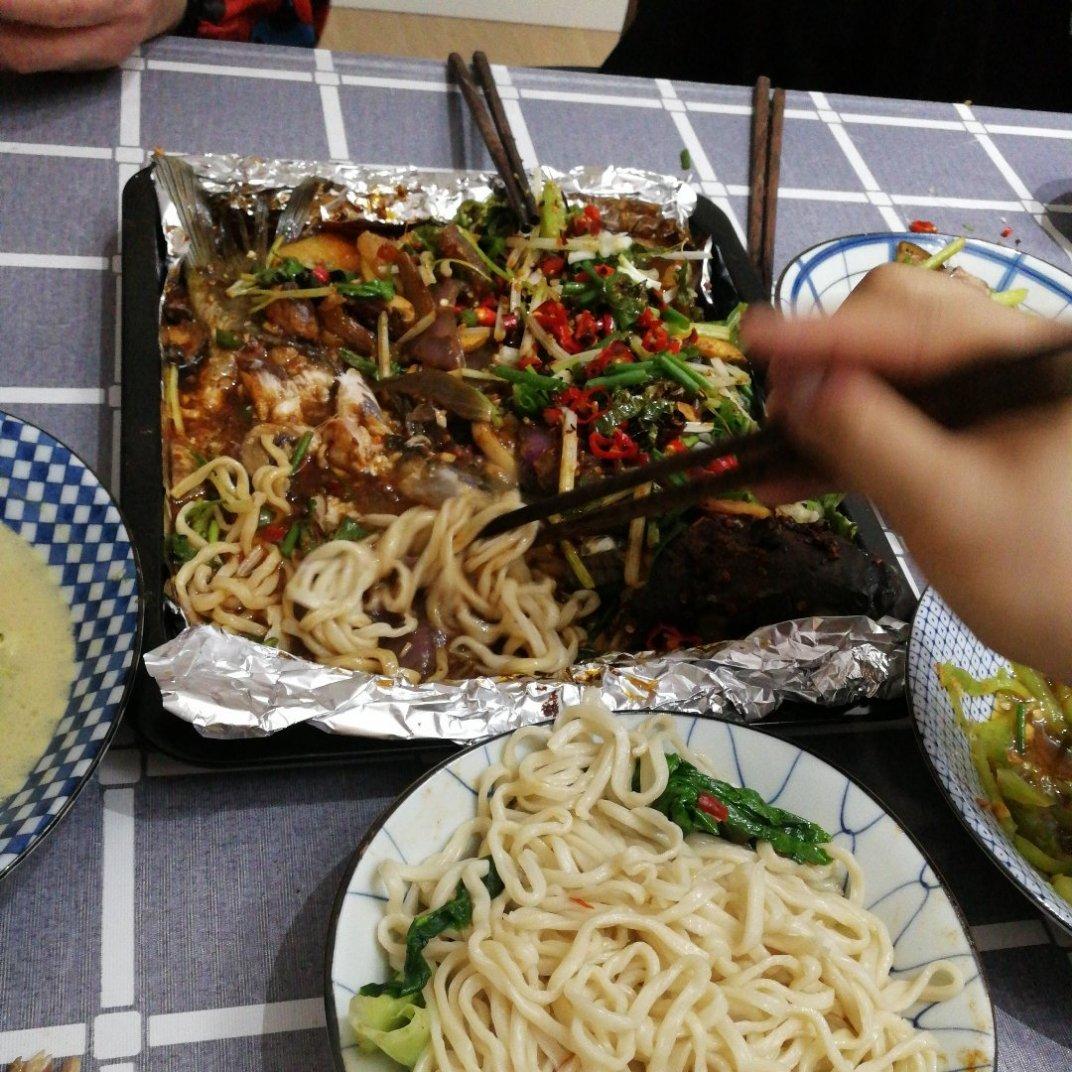 烤箱版 ～～  香辣烤鱼 ～～