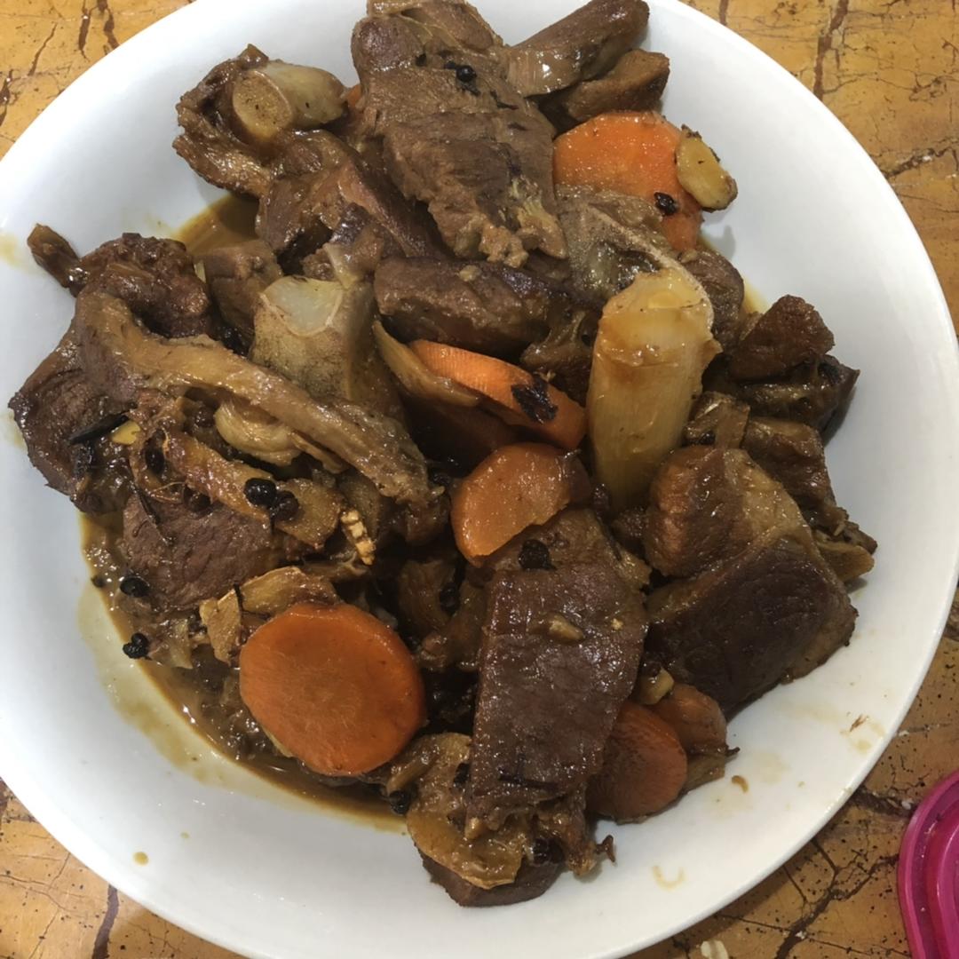红焖羊肉