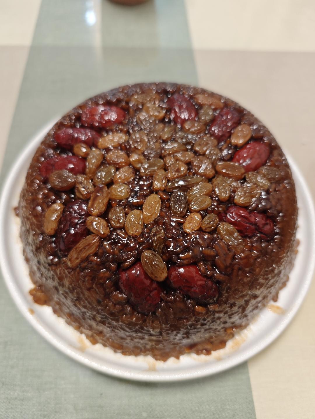 甜甜的红糖糯米饭