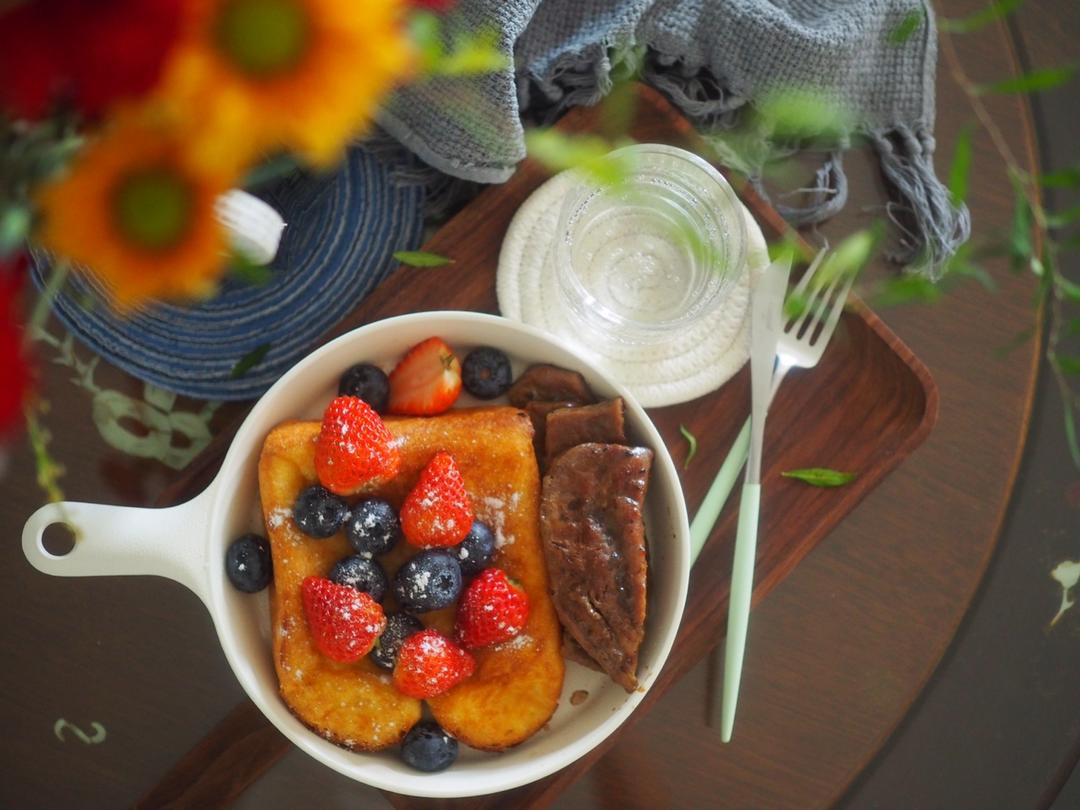 听说你们没地方传隔夜法式厚吐司