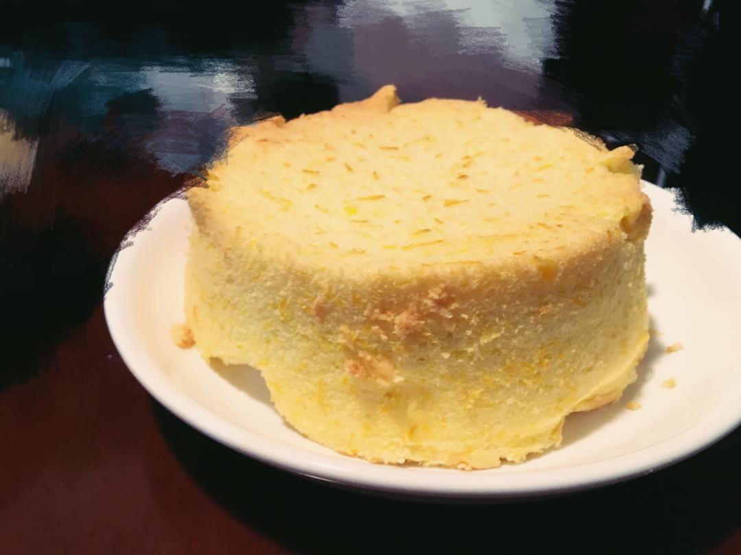 南瓜戚风蛋糕