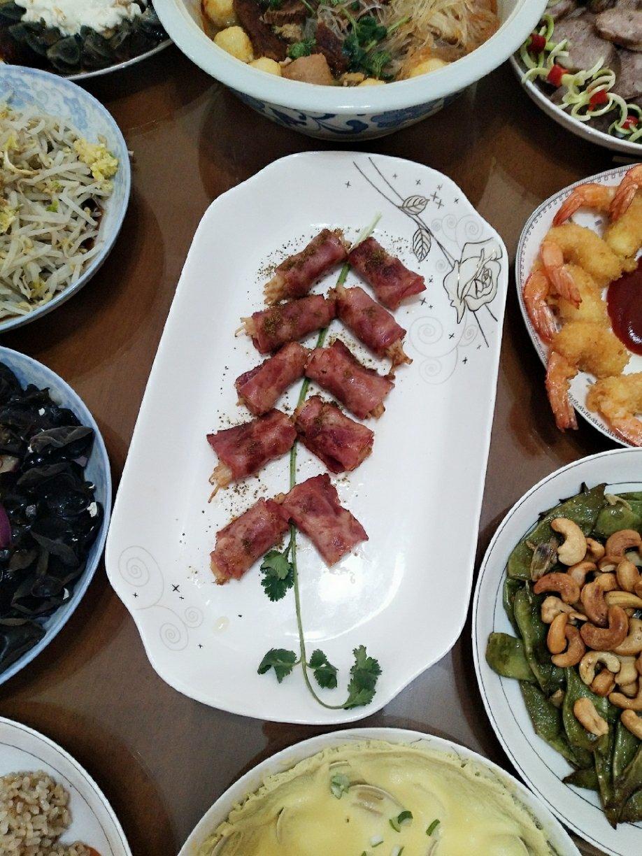 香烤培根金针菇