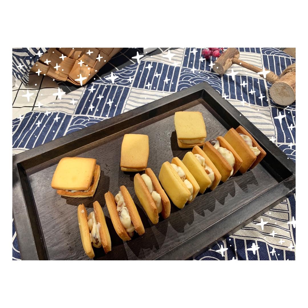 乳酪奶油夹心酥饼（芝士夹心饼干）