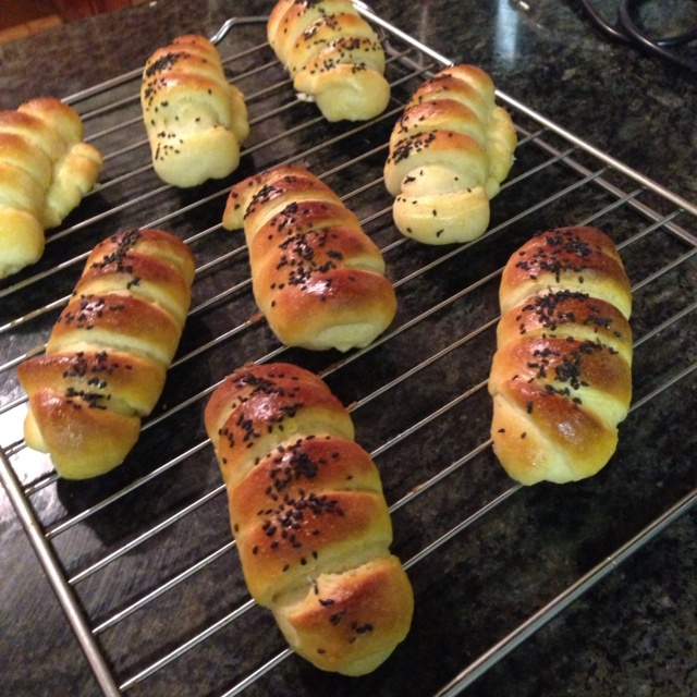 毛毛虫肉松面包