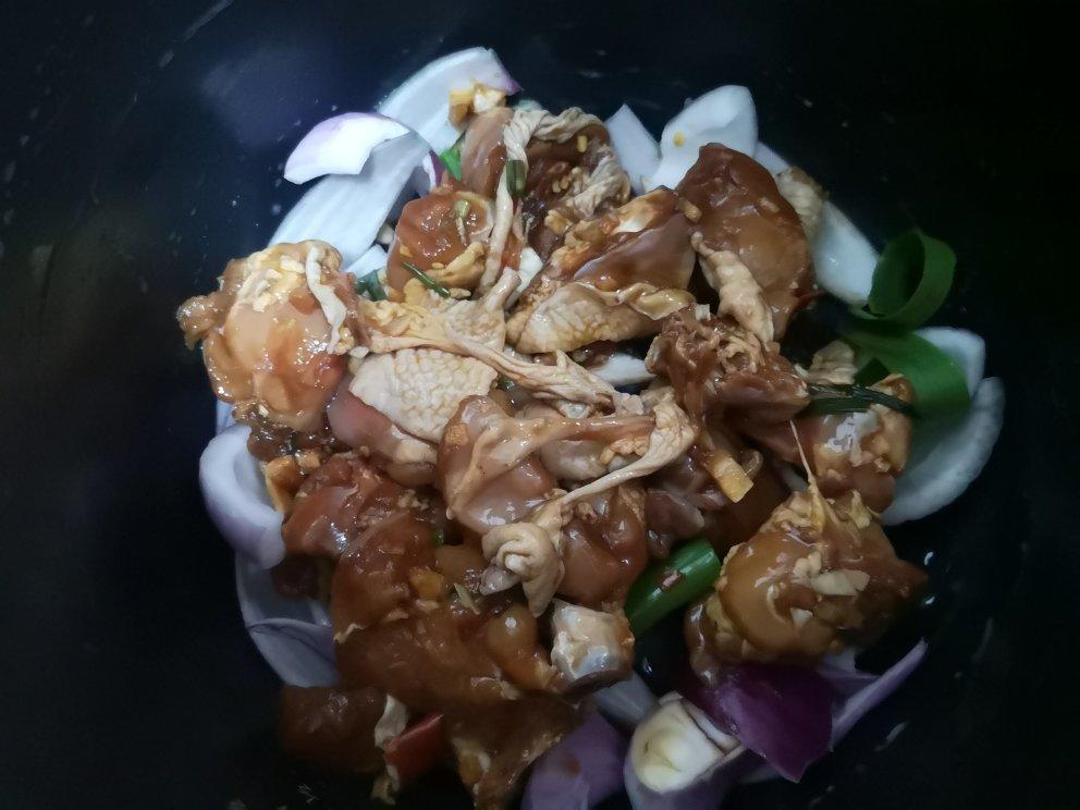 电饭锅焖鸡块
