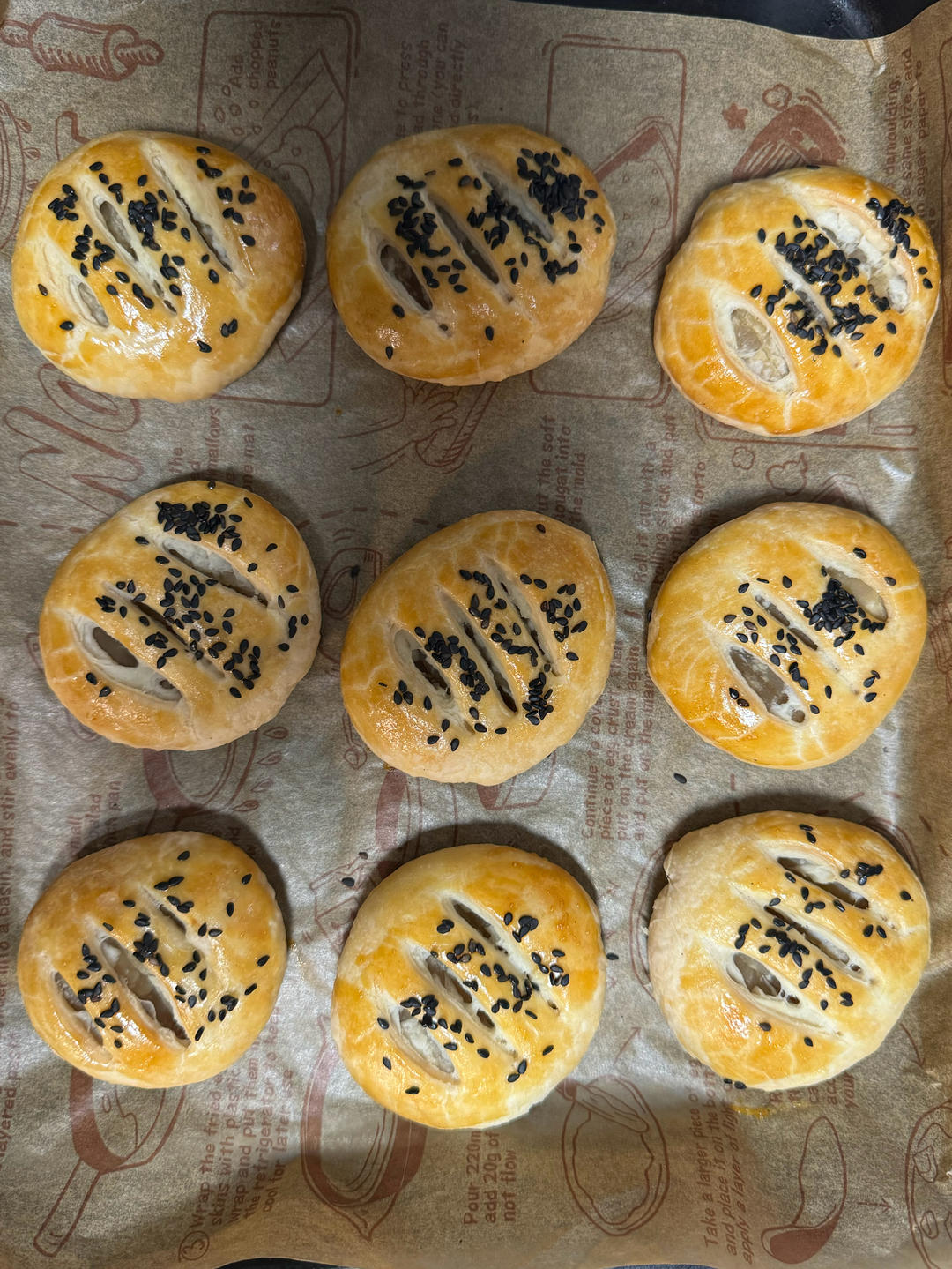 莲蓉酥（老婆饼）学做之笔记（面包机和面）