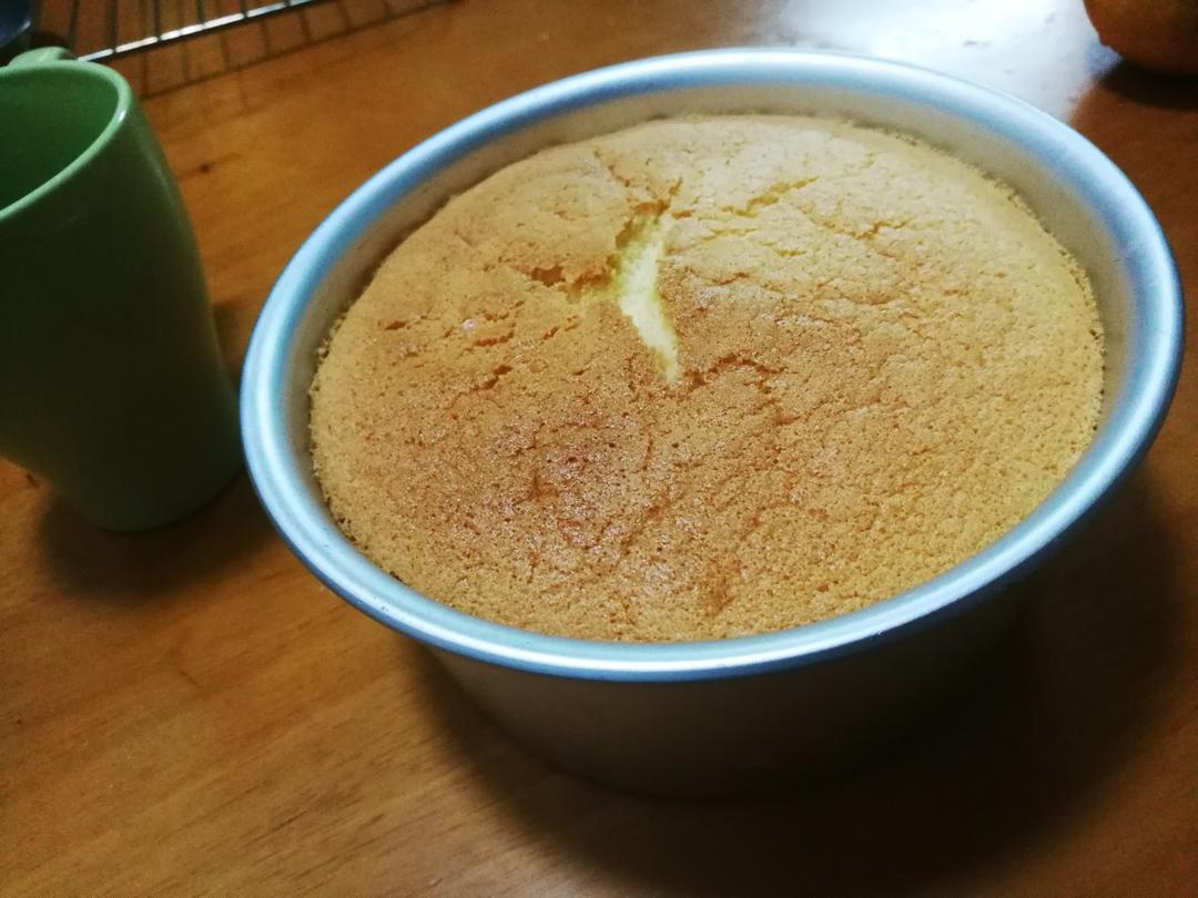 8寸戚风蛋糕（改良君之配方）#皮黑森林#