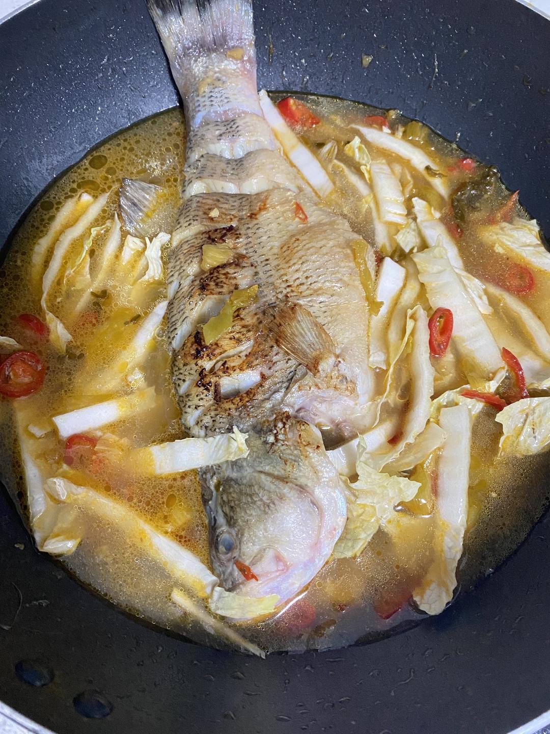 懒人酸菜鱼的做法 步骤6