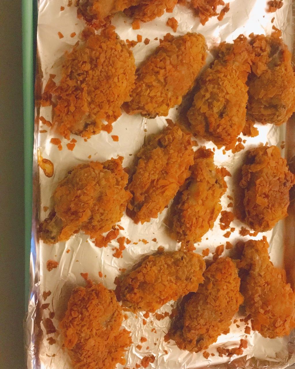 【薯片鸡翅】