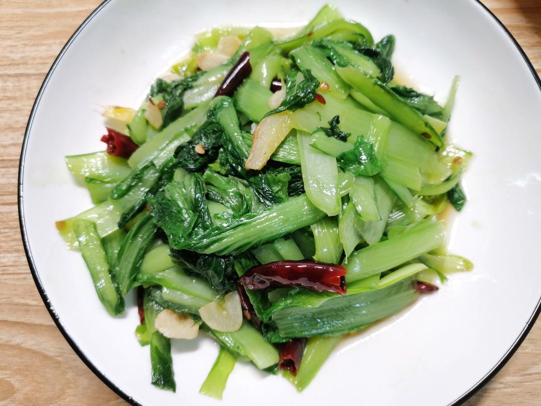 炒小白菜
