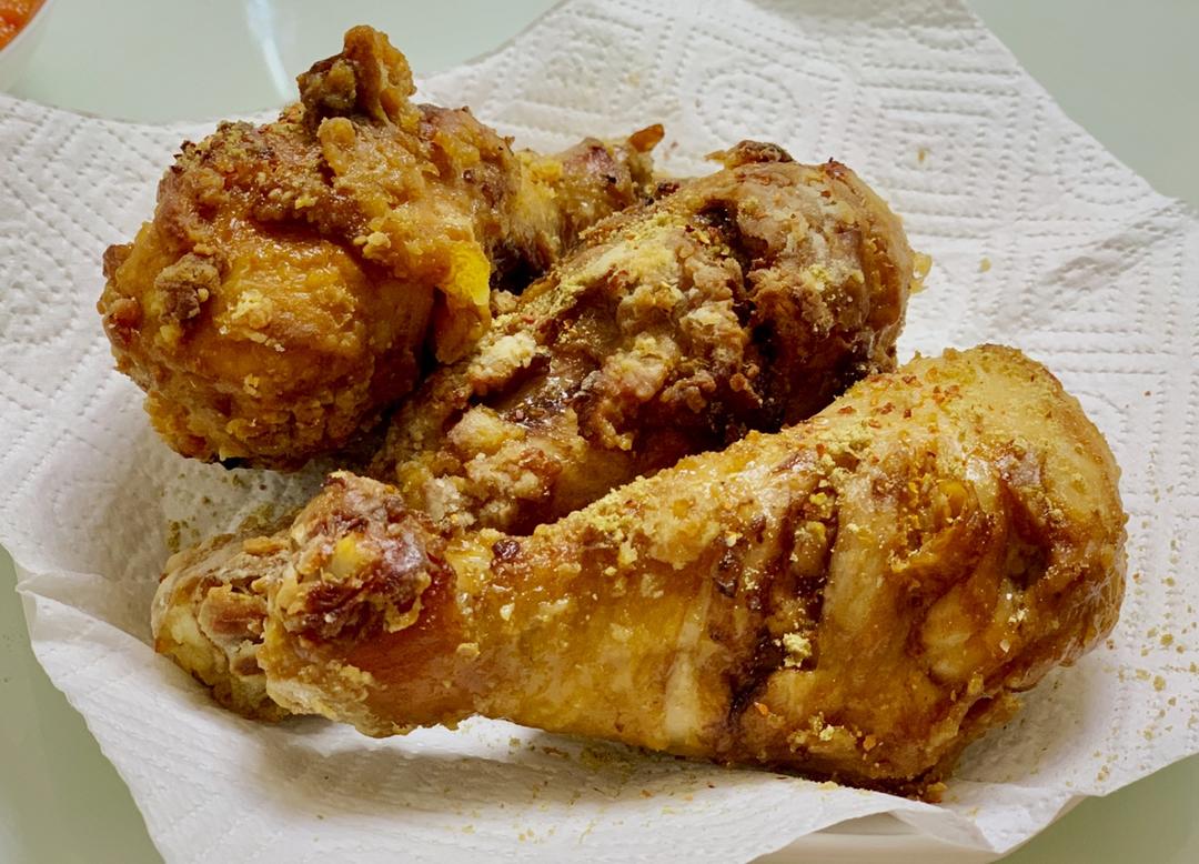 无油空气炸锅版酥脆烤鸡腿