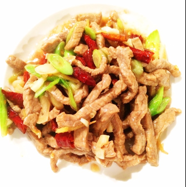 小炒牛肉