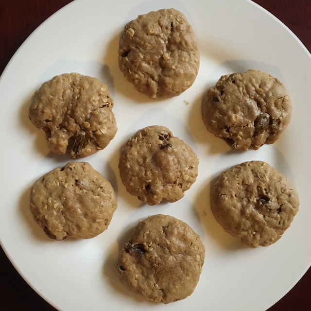完美软版葡萄干燕麦饼干（超级好吃啊）